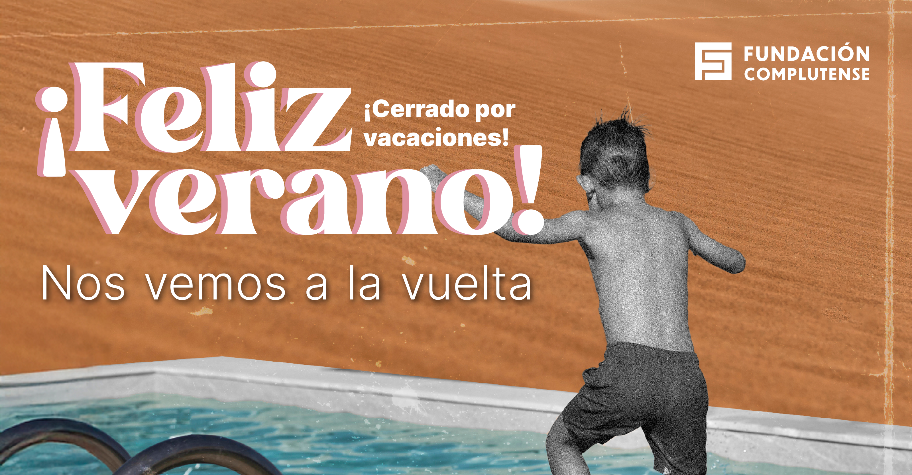 ¡Cerramos por vacaciones!
